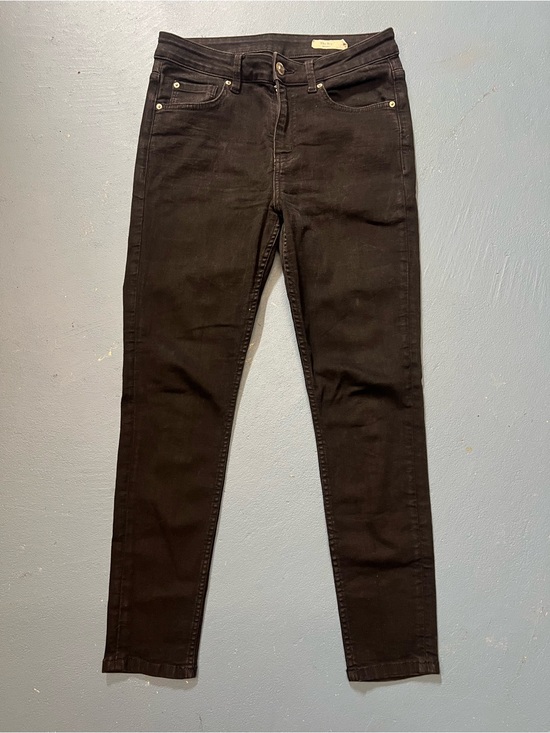 Denim - Women's Black Mixed Wash‎ High Waisted Skinny Jeans Size 12 Short